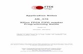 Xilinx FPGA FIFO master Programming Guide
