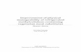 Improvement of physical manageability of refrigerated ...