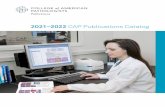 2021–2022 CAP Publications Catalog