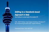 Shifting to a Standards-based Approach in Italy
