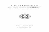 STATE COMMISSION ON JUDICIAL CONDUCT
