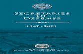 Secretaries of Defense