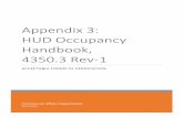 Appendix 3: HUD Occupancy Handbook, 4350.3 Rev-1