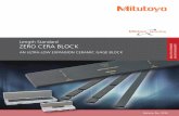 Length Standard ZERO CERA BLOCK AND DATA MANAGEMENT