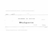 NATIONAL INTELLIGENCE SURVEY GAZETTEER FOR BULGARIA