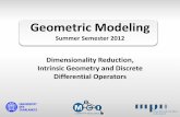 Geometric Modeling Summer Semester 2012