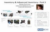Inventory & Advanced Inventory Part II mkomninos@plantscan ...