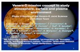 Venera -D mission concept to study atmosphere, surface and ...