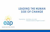 LEADING THE HUMAN SIDE OF CHANGE