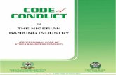 CODE OF CONDUCT - Chartered Institute of Bankers of Nigeria