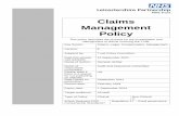 Claims Management Policy