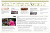Rules, Regulations and Resources for Kansas Farmers Markets