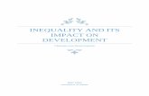 INEQUALITY and itS IMPACT ON DEVELOPMENT