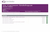 Dr Haroon Siddique