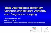 Total Anomalous Pulmonary Venous Connections: Anatomy and ...