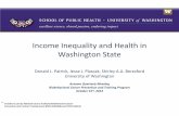 Income Inequality and Health in Washington State