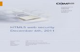 HTML5 Web Security v1