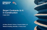 Smart Contracts & AI in Construction - Fenwick Elliott