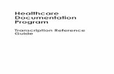 Healthcare Documentation Program