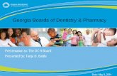 Georgia Boards of Dentistry & Pharmacy