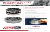 HIGH EFFICIENCY GAS POPPET VALVES - ACI Services, Inc.