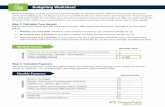 Budgeting Worksheet Fillable V2 - Greenpath