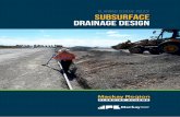 PLANNING SCHEME POLICY Subsurface drainage DESIGN