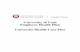 University of Utah Employee Health Plan University Health ...