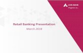 Retail Banking Presentation - Axis Bank