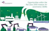 Opportunities within the Net Zero 2050 mission for ...