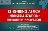 RE-IGNITING AFRICA INDUSTRIALIZATION
