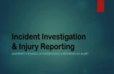 Incident Investigation & Injury Reporting