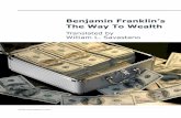 Benjamin Franklin’s The Way To Wealth