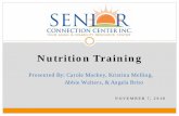 Nutrition Training - AgingFlorida.net