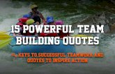 15 Powerful Team Building Quotes - Weekdone