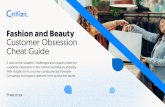Fashion and Beauty Customer Obsession Cheat Guide