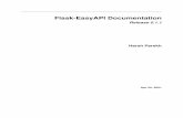 Flask-EasyAPI Documentation