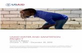 USAID WATER AND SANITATION PROJECT