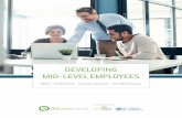 DEVELOPING MID-LEVEL EMPLOYEES - OnCourse Learning