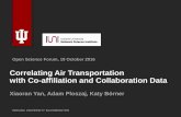 Correlating Air Transportation with Co-affiliation and ...