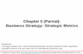 Chapter 5 (Partial): Business Strategy: Strategic Metrics