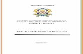 COUNTY GOVERNMENT OF MOMBASA COUNTY TREASURY …