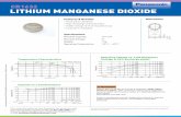 CR1632 LITHIUM MANGANESE DIOXIDE