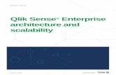Qlik Sense Enterprise architecture and scalability