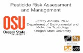 Pesticide Risk Assessment and Management
