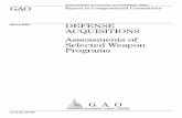 GAO-08-467SP Defense Acquisitions: Assessments of Selected ...