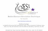 Noble Element Simulation Technique
