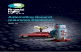 Automating General Insurance Disclosure