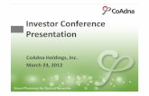 Investor Conference Presentation