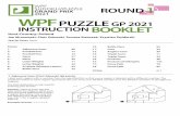 2021 WPF PUZZLE INSTRUCTION BOOKLET